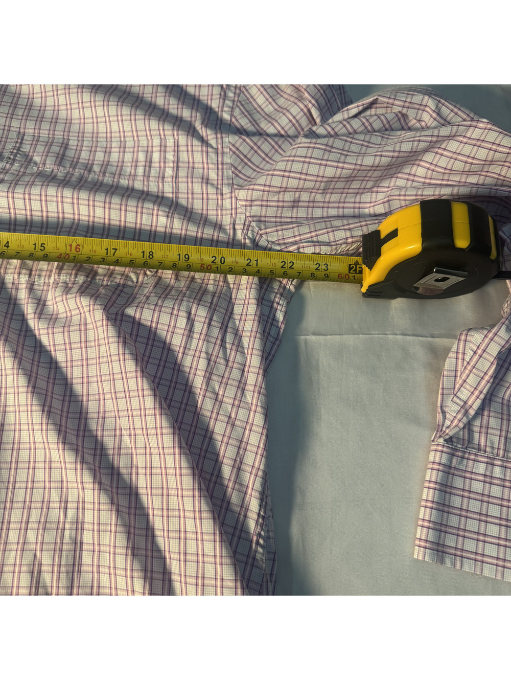Peter Millar Men’s Large Pink White Plaid Cotton Button Down Shirt - Picture 7 of 8